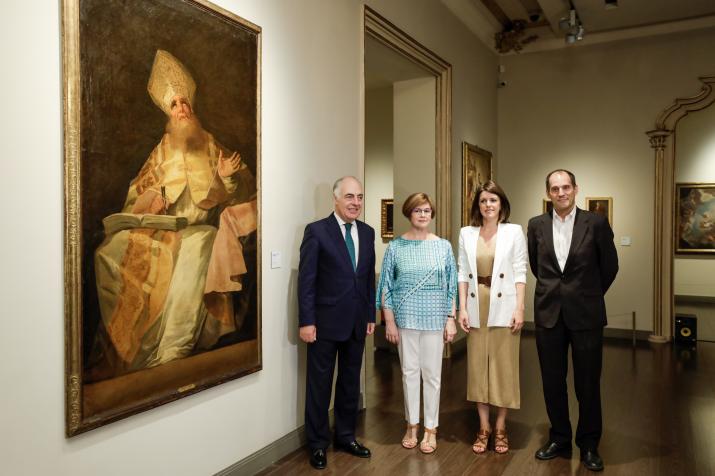 INCORPORACIÓN EN EL MUSEO GOYA DEL CUADRO DE 