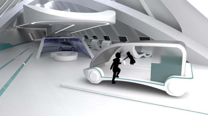 PRESENTACIÓN DE FUNDACIÓN IBERCAJA Y GOBIERNO DE ARAGÓN DE LA CIUDAD DE LA MOVILIDAD EN EL PABELLÓN PUENTE DE ZARAGOZA 