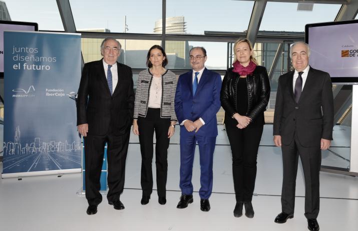 VISITA DE LA MINISTRA DE INDUSTRIA AL PROYECTO MOBILITY CITY