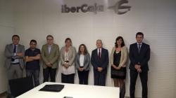 FIRMA DE CONVENIOS SOCIALES FUNDACIÓN IBERCAJA  CON LAS ASOCIACIONES SELECCIONADAS EN BARCELONA